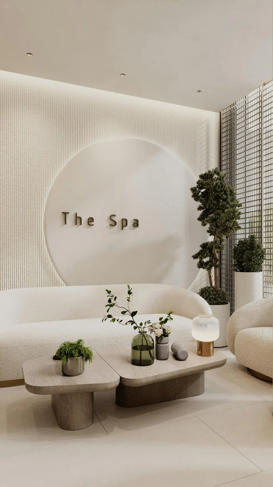 Present wellness and service offers with a premium feel
